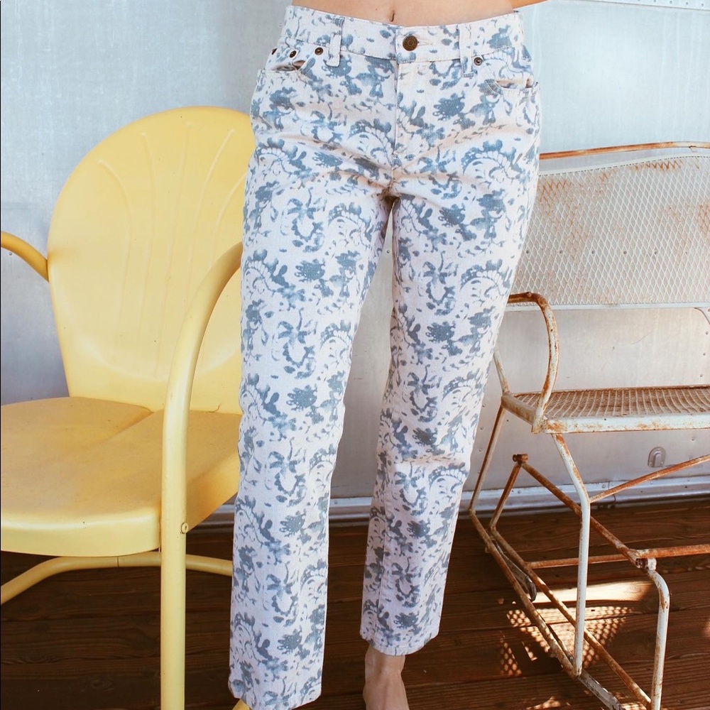 Vintage Ralph Lauren Printed Jeans
